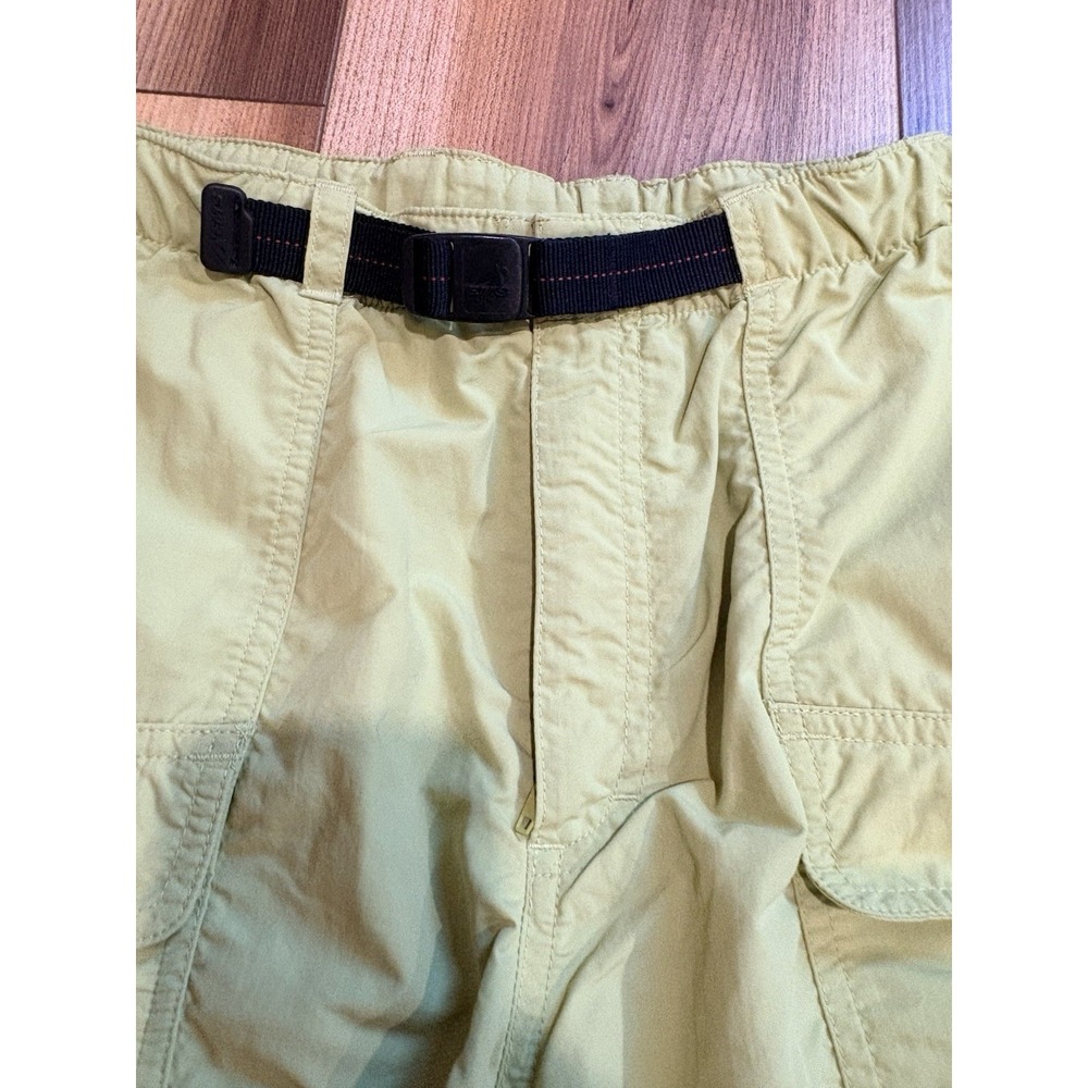Eastern Mountain Sports Hiking Outdoors Nylon Cargo Shorts Lime Green Women's 8 - Picture 2 of 8